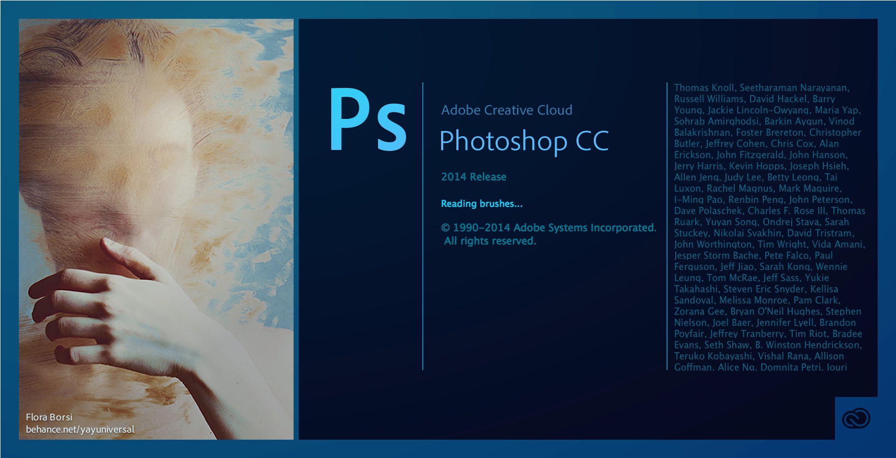 Adobe Photoshop CC 2014 Splash Image (2014)